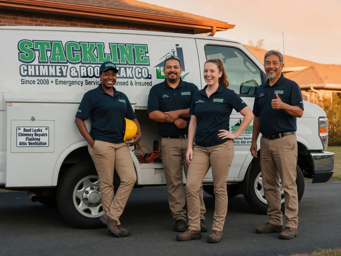Chimney flashing repair company in Rolla, ND